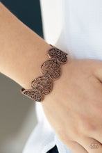Load image into Gallery viewer, Keep Love In Your Heart - copper bracelet F038
