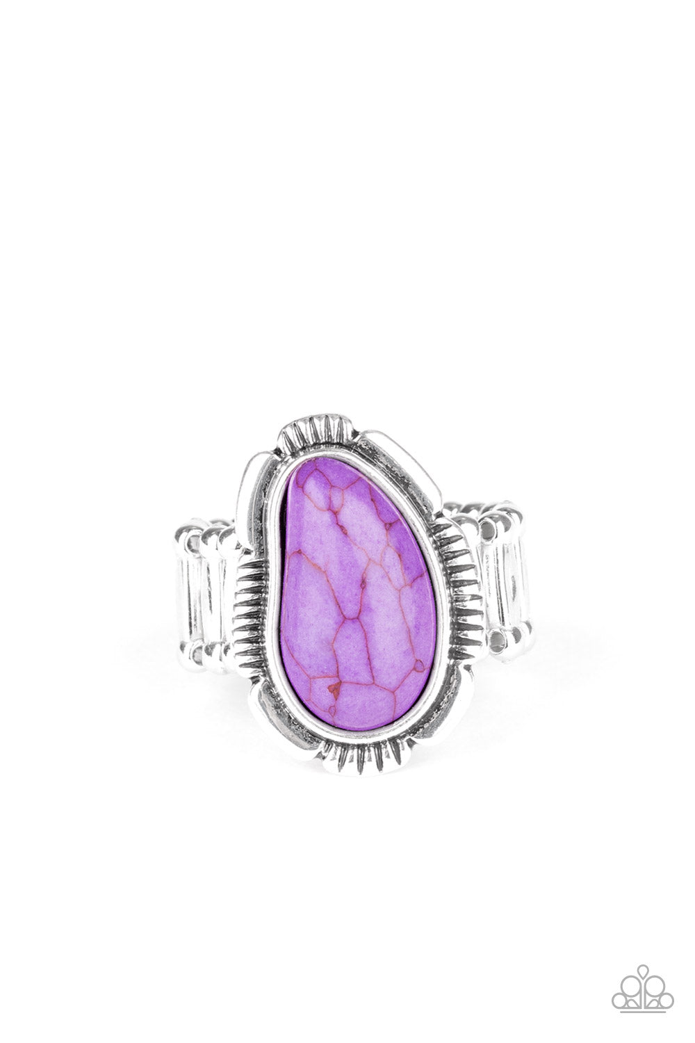 Mineral Mood - purple ring 811