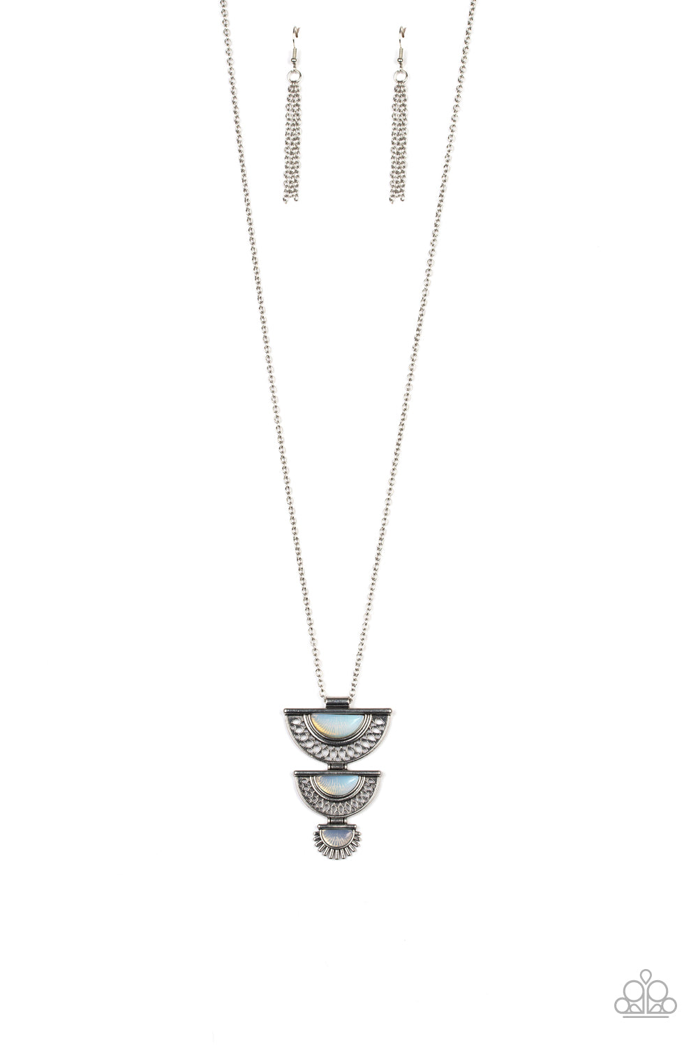 Serene Sheen - White necklace 1522