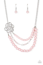 Load image into Gallery viewer, Fabulously Floral - pink necklace 669
