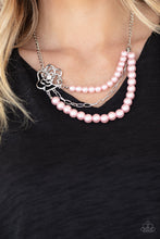Load image into Gallery viewer, Fabulously Floral - pink necklace 669
