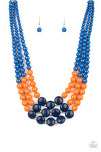 Load image into Gallery viewer, Beach Bauble - Blue necklace B025
