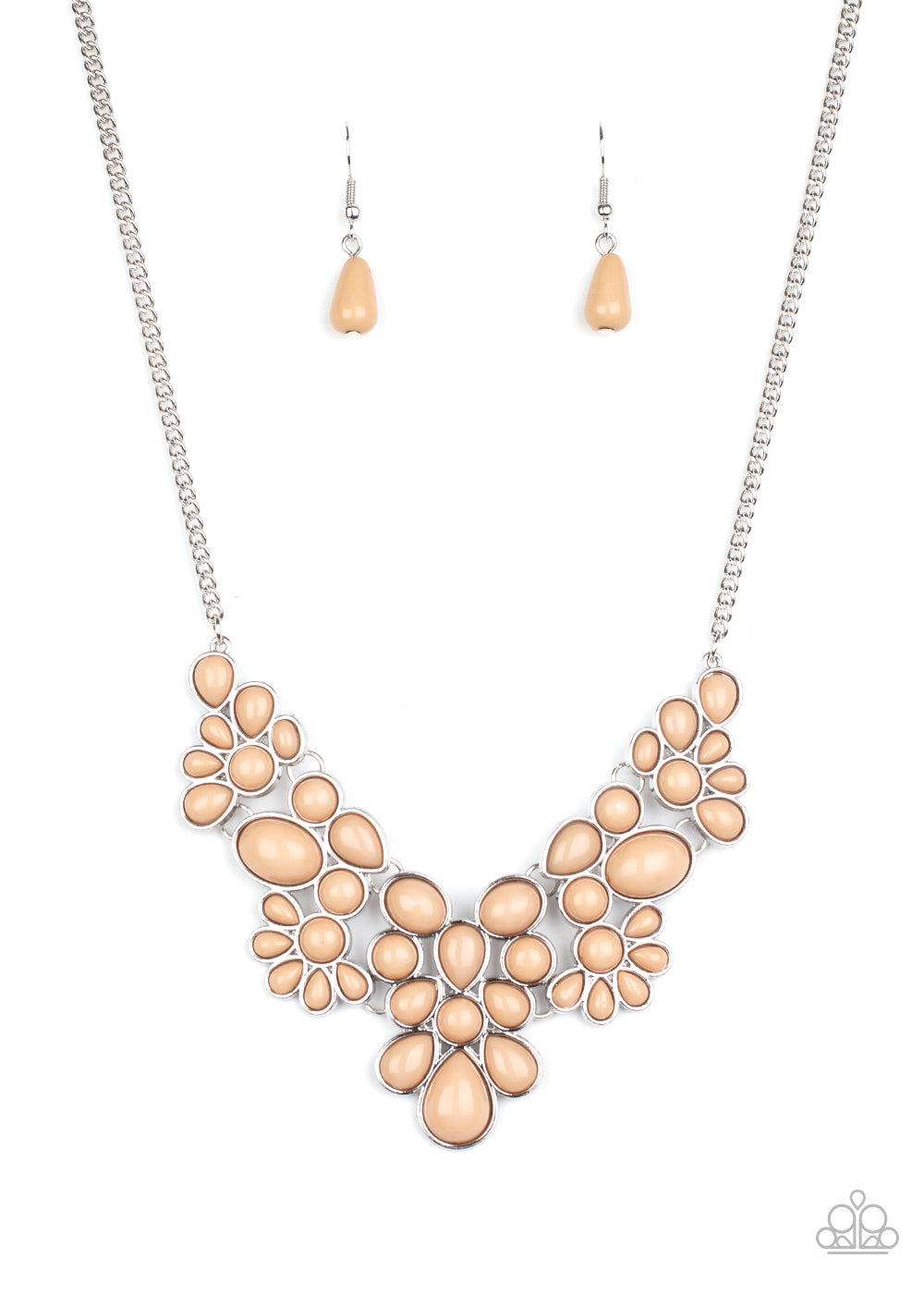 Bohemian Banquet - Brown necklace 1562