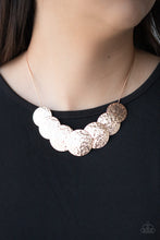 Load image into Gallery viewer, RADIAL Waves - Rose Gold necklace 1699
