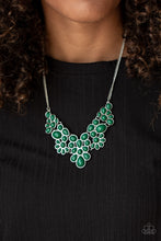 Load image into Gallery viewer, Bohemian Banquet - Green necklace 1775
