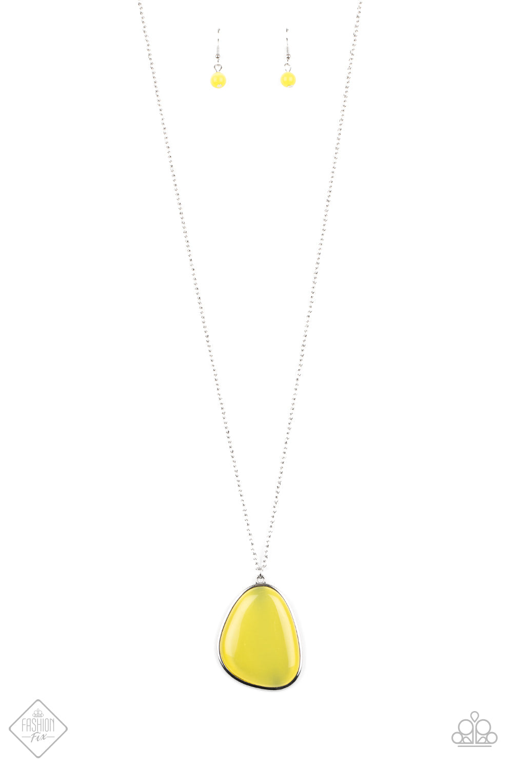 Ethereal Experience - Yellow necklace 857