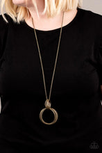 Load image into Gallery viewer, My Ears Are Ringing - Brass necklace 1712

