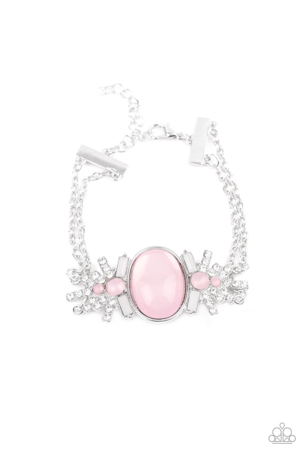 Brilliantly Boho - Pink bracelet 2045