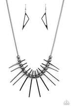 Load image into Gallery viewer, Fully Charged - Black necklace 1732
