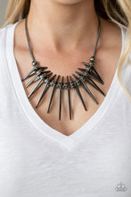 Load image into Gallery viewer, Fully Charged - Black necklace 1732
