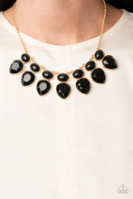 Load image into Gallery viewer, Modern Masquerade - Black necklace 1760
