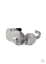 Load image into Gallery viewer, Urban Aftershock - black cuff bracelet E097
