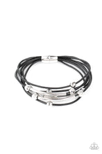 Load image into Gallery viewer, Magnetically Modern - Black bracelet 1672
