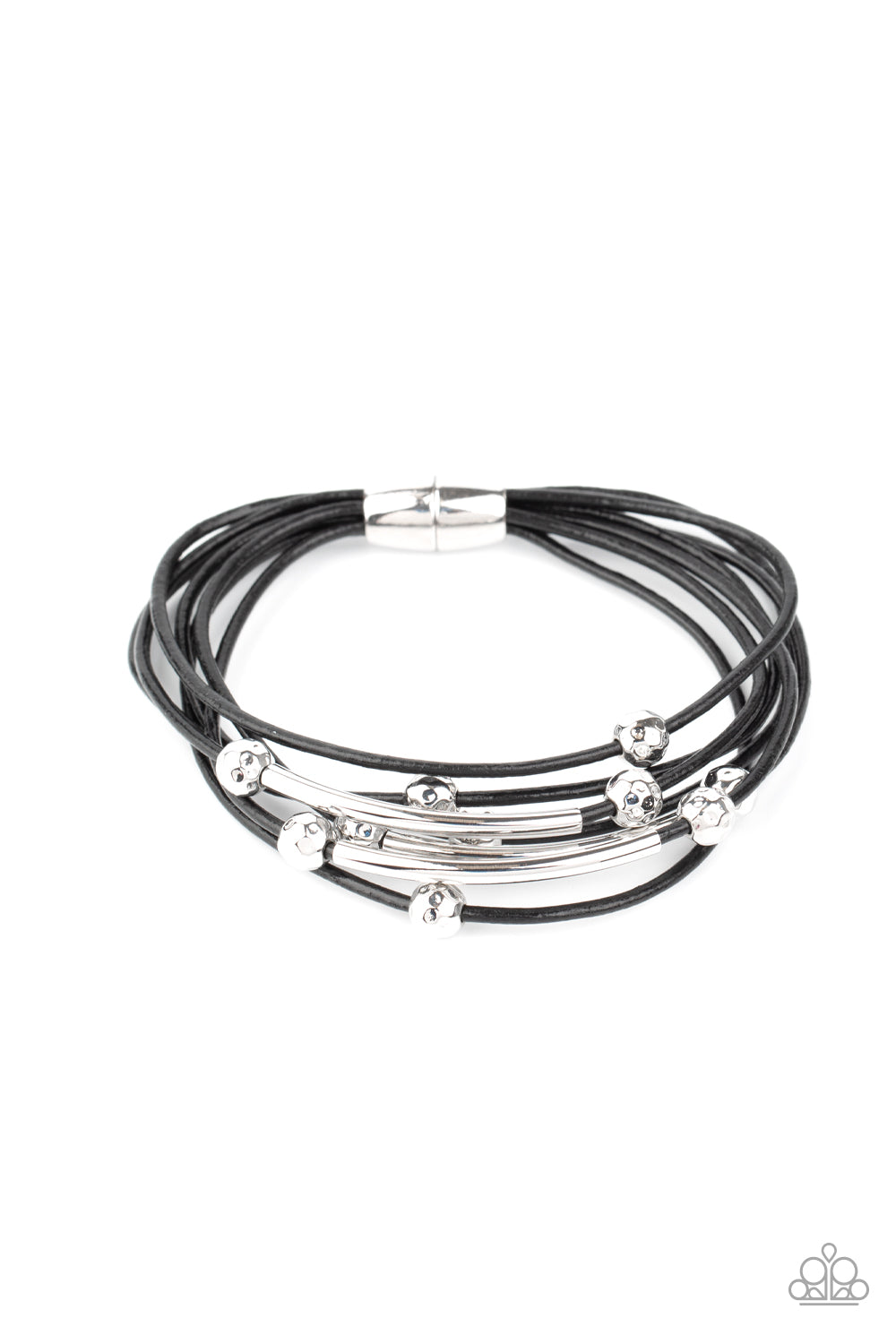 Magnetically Modern - Black bracelet 1672