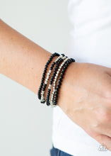 Load image into Gallery viewer, Stacked Showcase - Black bracelet 888
