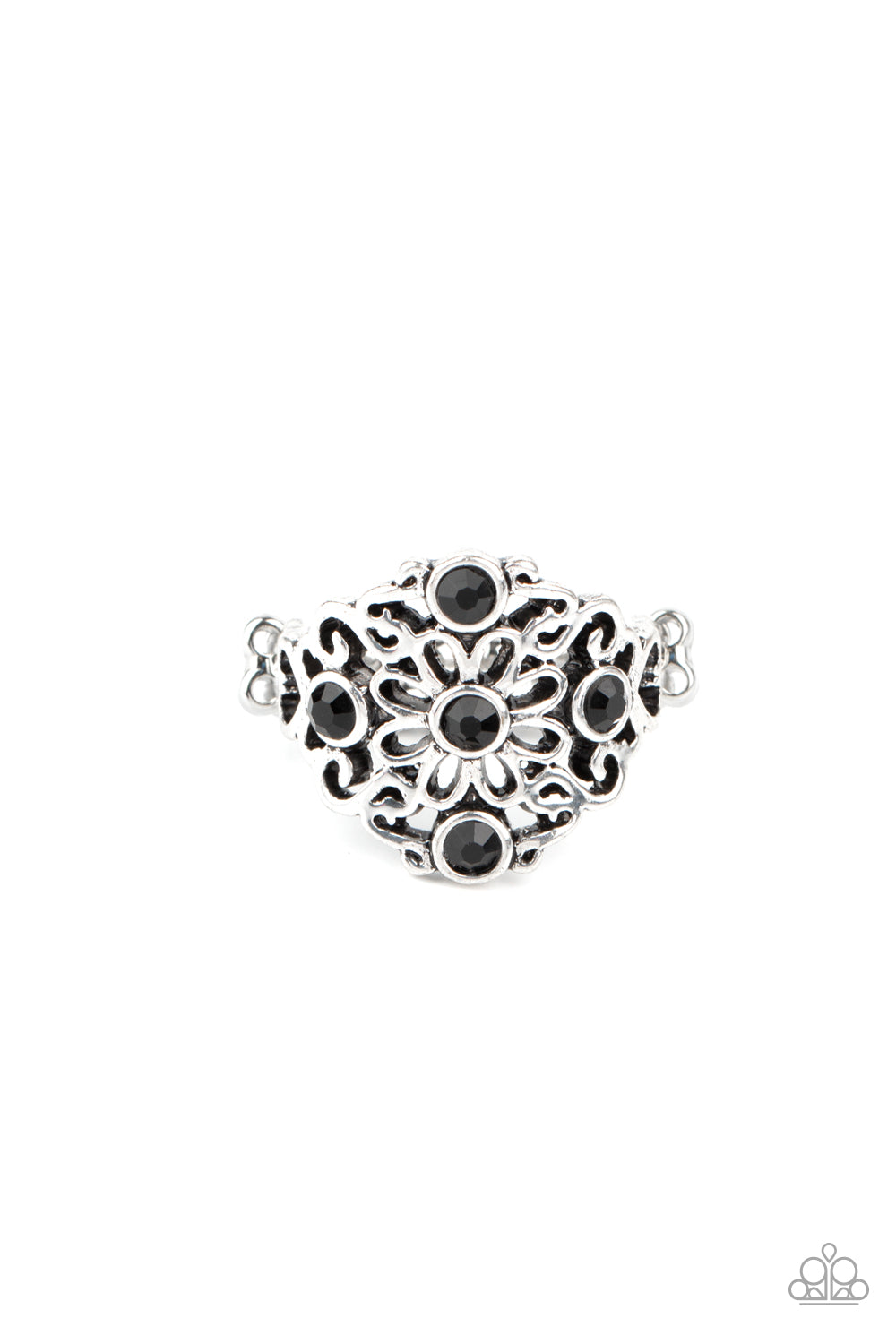 One DAISY At A Time - Black ring 1711