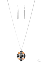 Load image into Gallery viewer, Chromatic Cache - Black necklace 1864
