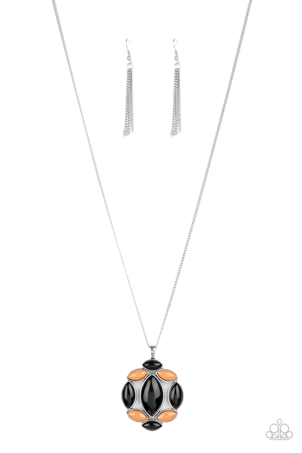 Chromatic Cache - Black necklace 1864