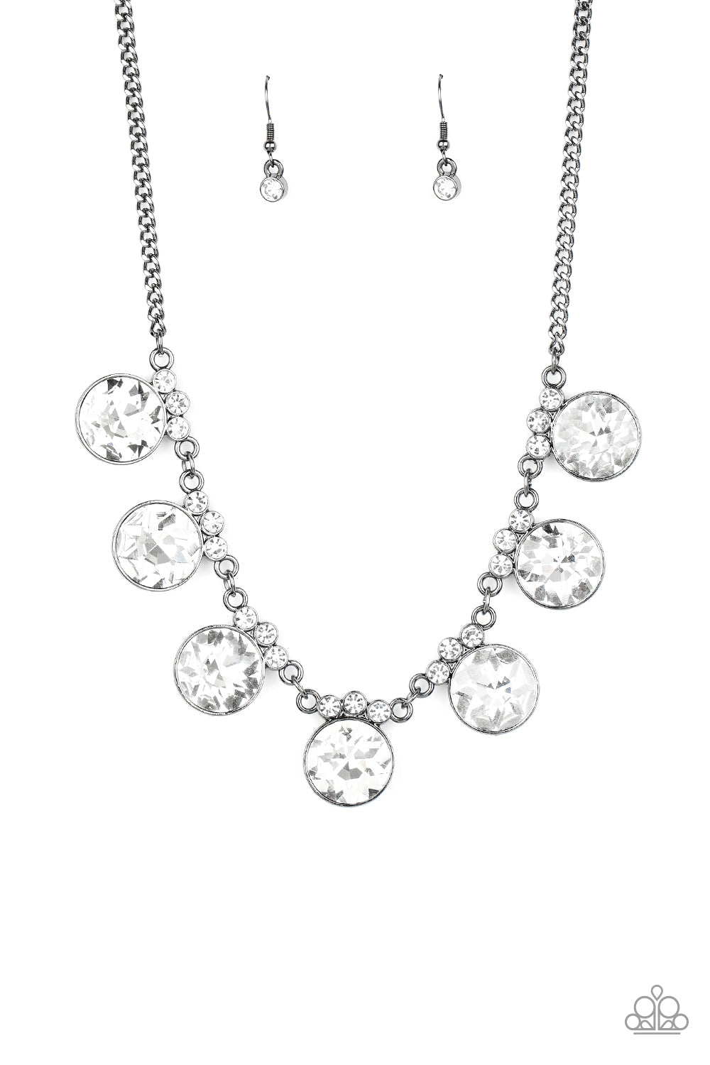 GLOW-Getter Glamour - Black necklace 1895