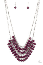 Load image into Gallery viewer, Bubbly Boardwalk - Purple necklace 880
