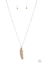 Load image into Gallery viewer, Soaring High - Brown necklace 930
