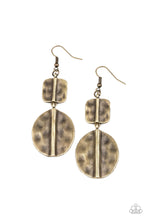 Load image into Gallery viewer, Lure Allure - brass earring 833
