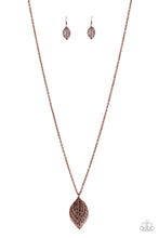 Load image into Gallery viewer, Just Be-LEAF - Copper NECKLACE 1525

