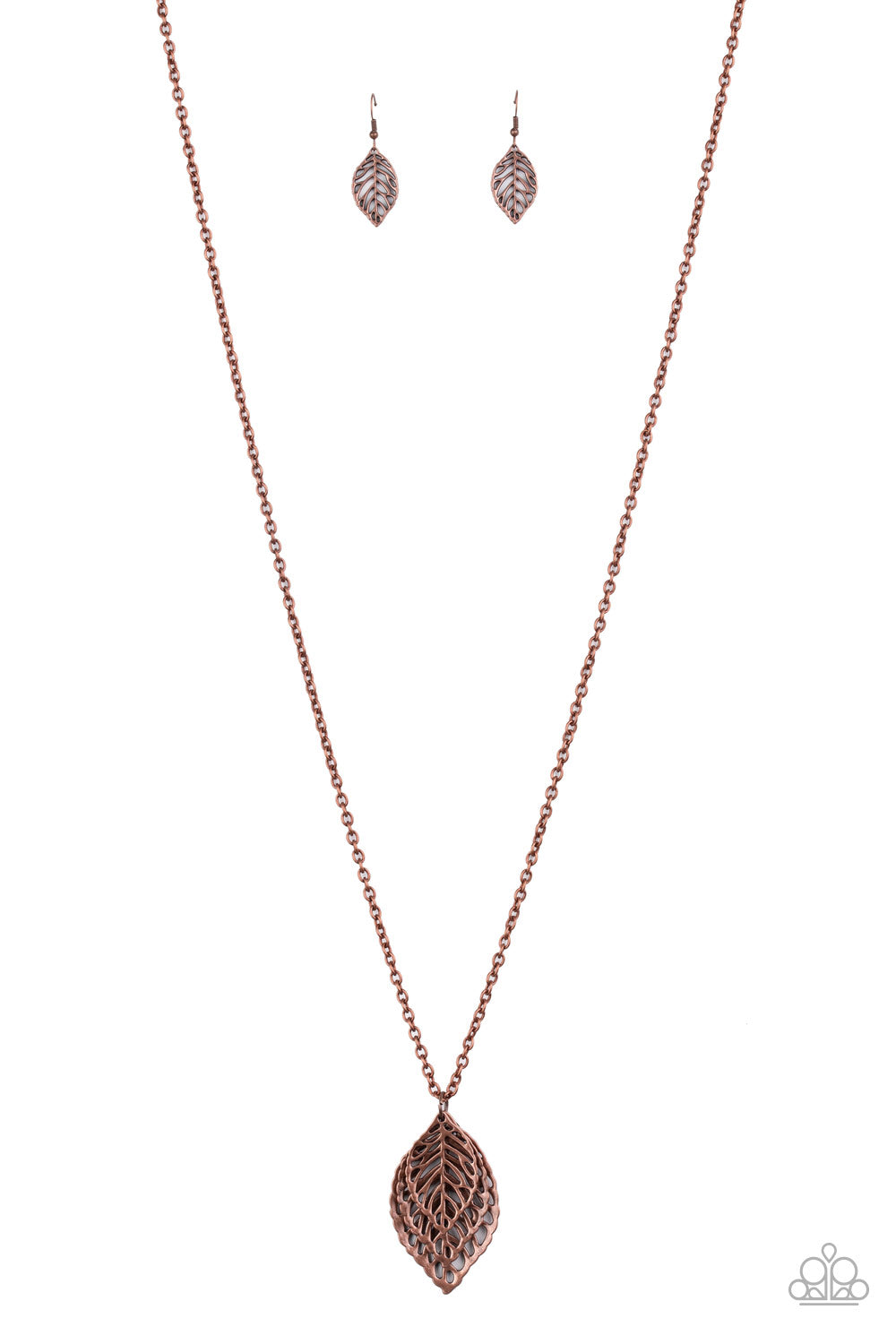 Just Be-LEAF - Copper NECKLACE 1525