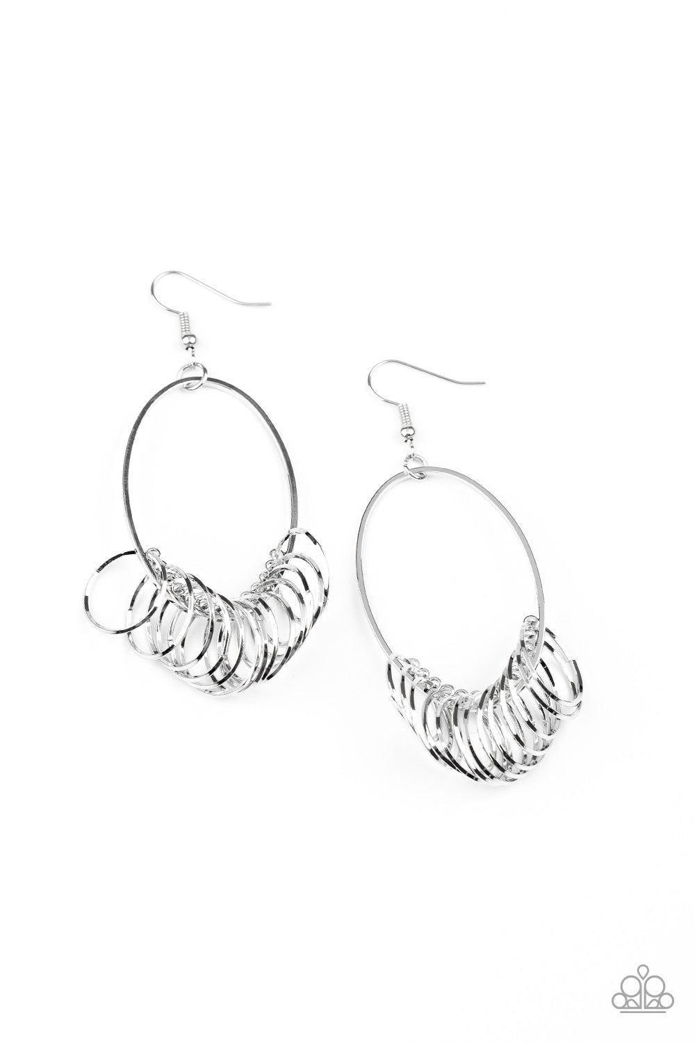 Halo Effect - Silver earring 952