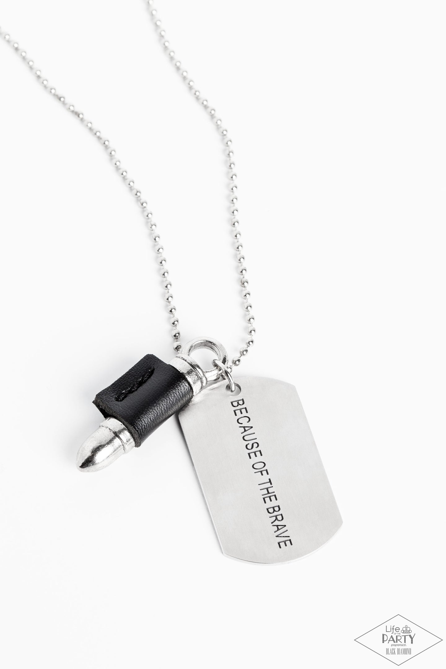 Proud Patriot - Black urban urban necklace C016