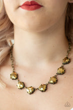 Load image into Gallery viewer, Star Quality Sparkle - Brass necklace 1645
