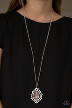 Load image into Gallery viewer, Frozen Gardens - Purple necklace 1968
