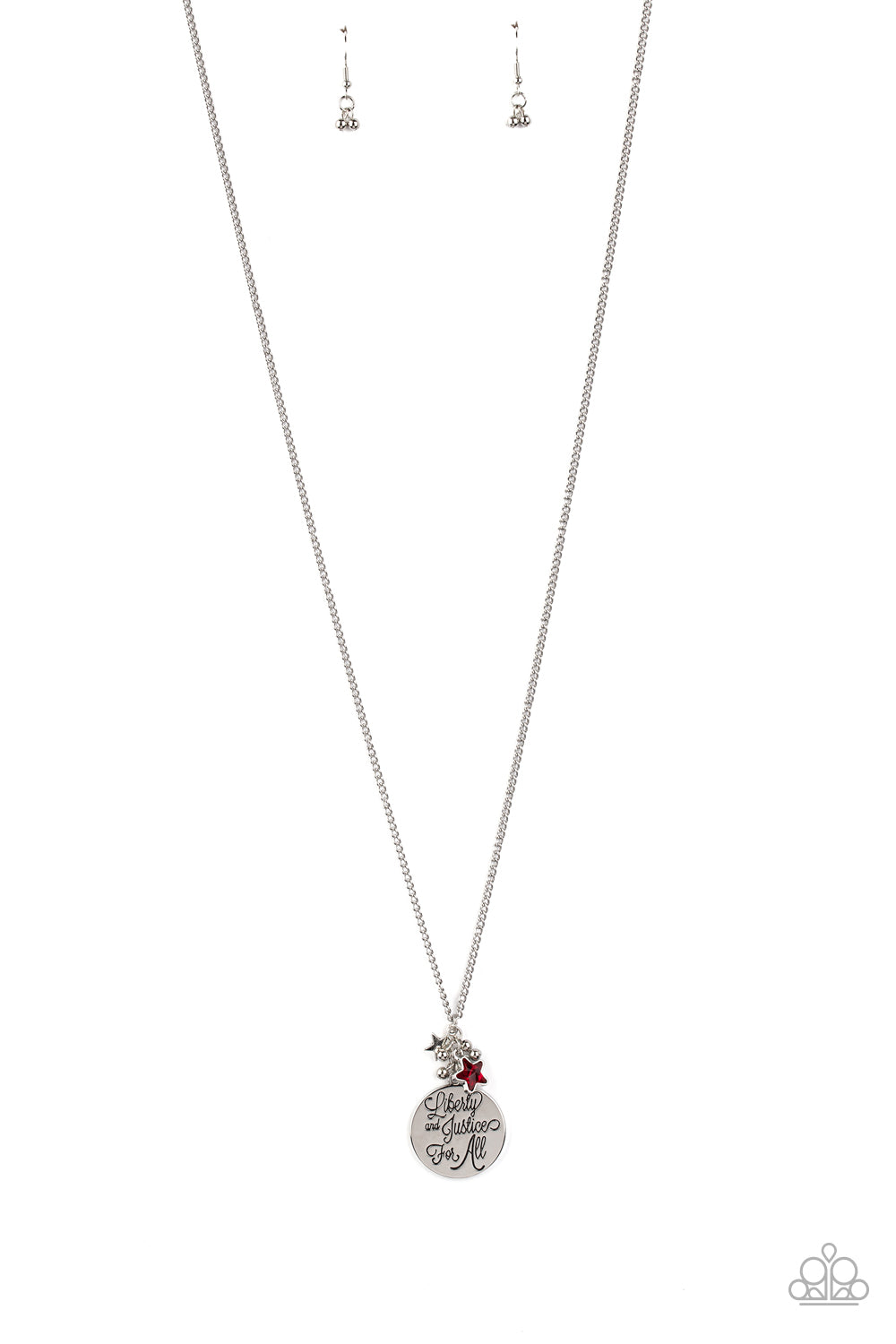 Liberty And Justice For All - Red necklace 585