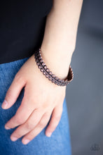 Load image into Gallery viewer, Rustic Relic - Copper bracelet F011
