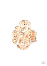 Load image into Gallery viewer, Musical Motif - Rose Gold ring F104
