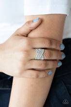 Load image into Gallery viewer, Girl Boss Glitter - White ring 1602
