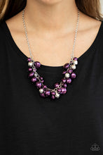 Load image into Gallery viewer, Battle of the Bombshells - Purple necklace 911
