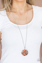 Load image into Gallery viewer, Sahara Equinox - Orange necklace 1638
