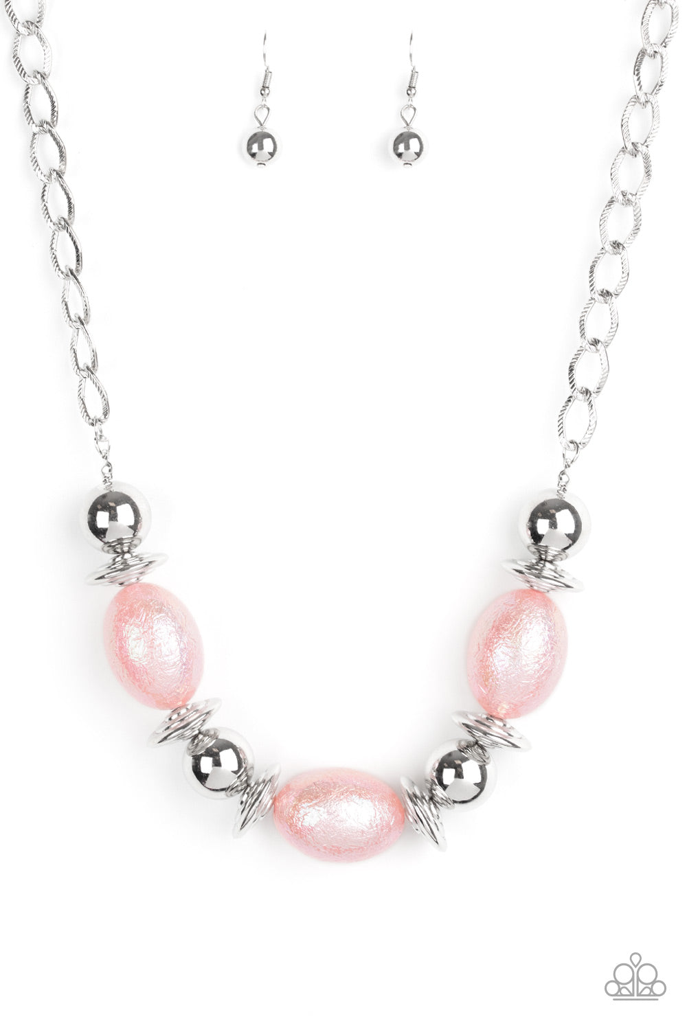Welcome To The Big Leagues - Pink necklace 985