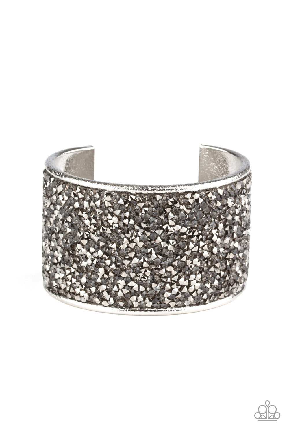 Stellar Radiance - Silver cuff bracelet E071