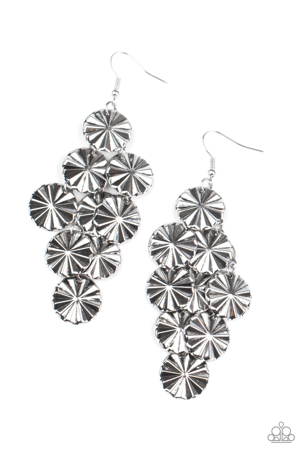 Star Spangled Shine - Silver earring 921