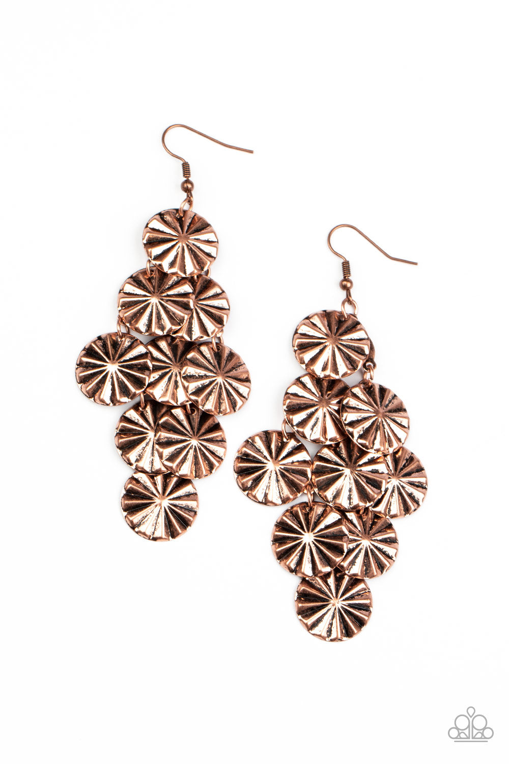 Star Spangled Shine - Copper Earring 975