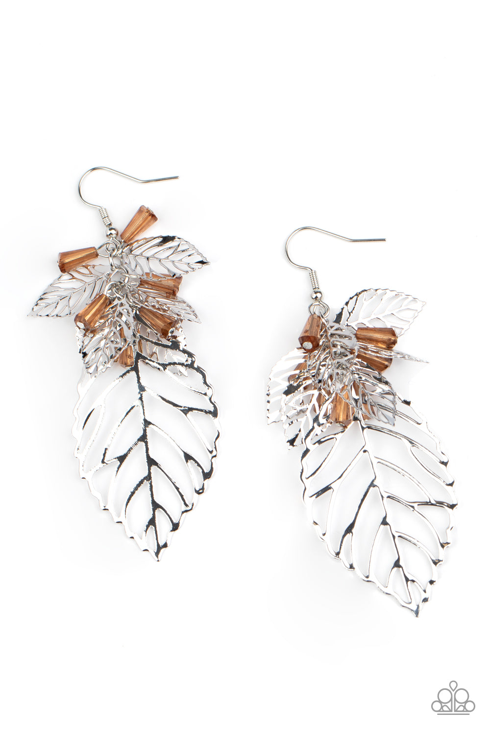 Instant Re-LEAF - Brown earring 1784