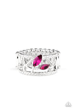 Load image into Gallery viewer, Tilted Twinkle - Pink ring F035
