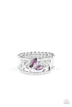 Load image into Gallery viewer, Tilted Twinkle - Purple ring 981

