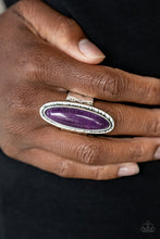 Load image into Gallery viewer, Stone Mystic - Purple ring F051

