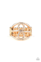 Load image into Gallery viewer, Fabulously Frosted - Gold ring 855
