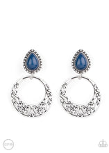 Load image into Gallery viewer, Exotic Escape - Blue clip-on earring 1519
