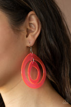 Load image into Gallery viewer, Show Your True NEONS - Pink earring 592
