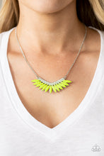 Load image into Gallery viewer, Extra Extravaganza - Yellow Necklace 954
